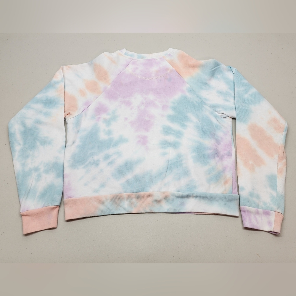 Peanuts Snoopy Tie Dye Sweatshirt Women's Size Small Stay Cool - Picture 4 of 6